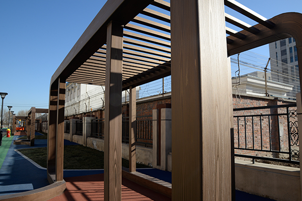 天津津南區(qū)第三幼兒園廊架施工項(xiàng)目